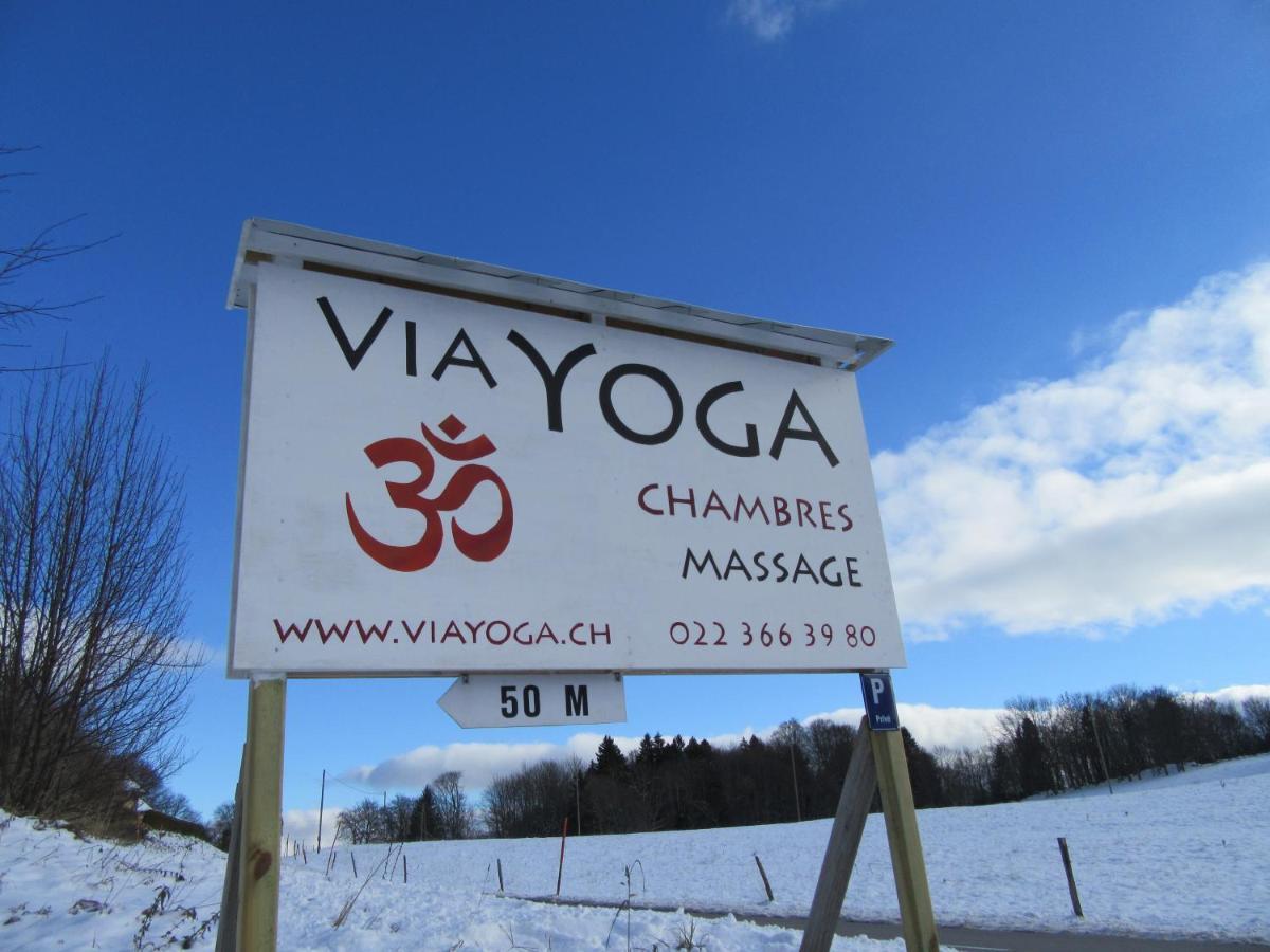 Centre Viayoga Hotell Saint-Cergue Exteriör bild